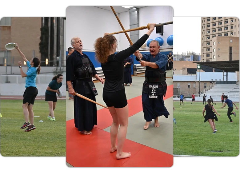 banner de actividades deportivas